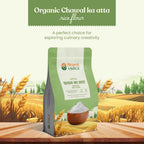 Bharat Vedica Organic Rice Flour - Organic Chawal ka Atta - Distacart