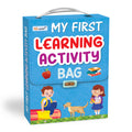 My First Learning Activity Bag : Educational activity books, Activity Bag for early learners, Kid's activity bag set-Ages 3-12, Mazes, Small Letters, Capital Letter and more | Activity Books