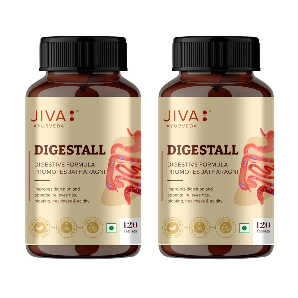 Jiva Ayurveda Digestall Tablets - Distacart