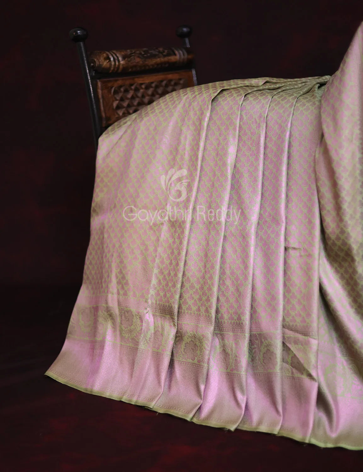 Half Mix Soft Silk Saree - HSS7 By Gayathri Reddy Designer Studio