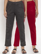 TAG 7 Women Pack of 2 Solid Leggings