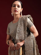 kasee Embellished Embroidered Pure Silk Saree