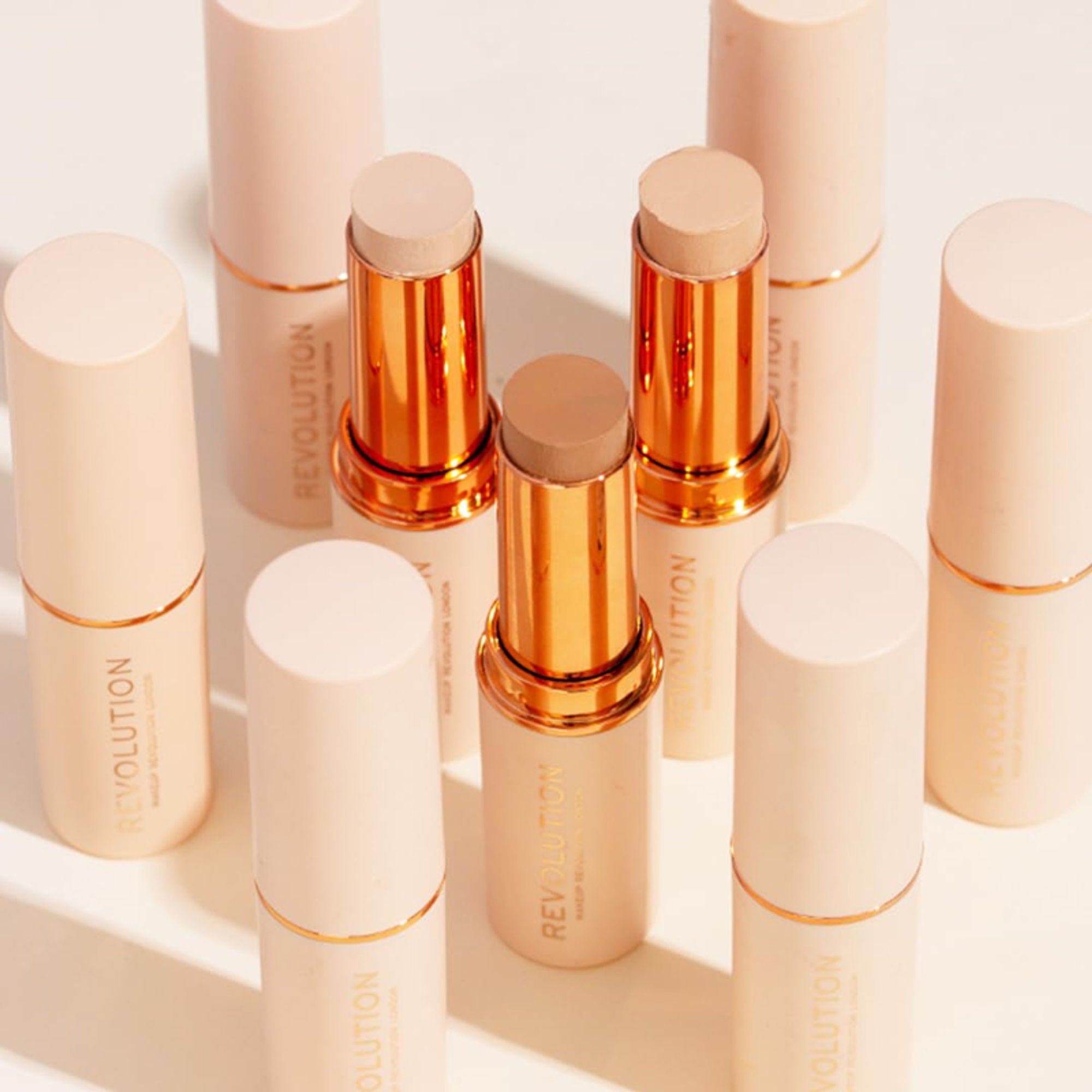 Makeup Revolution Fast Base Stick Foundation - F9 - Distacart