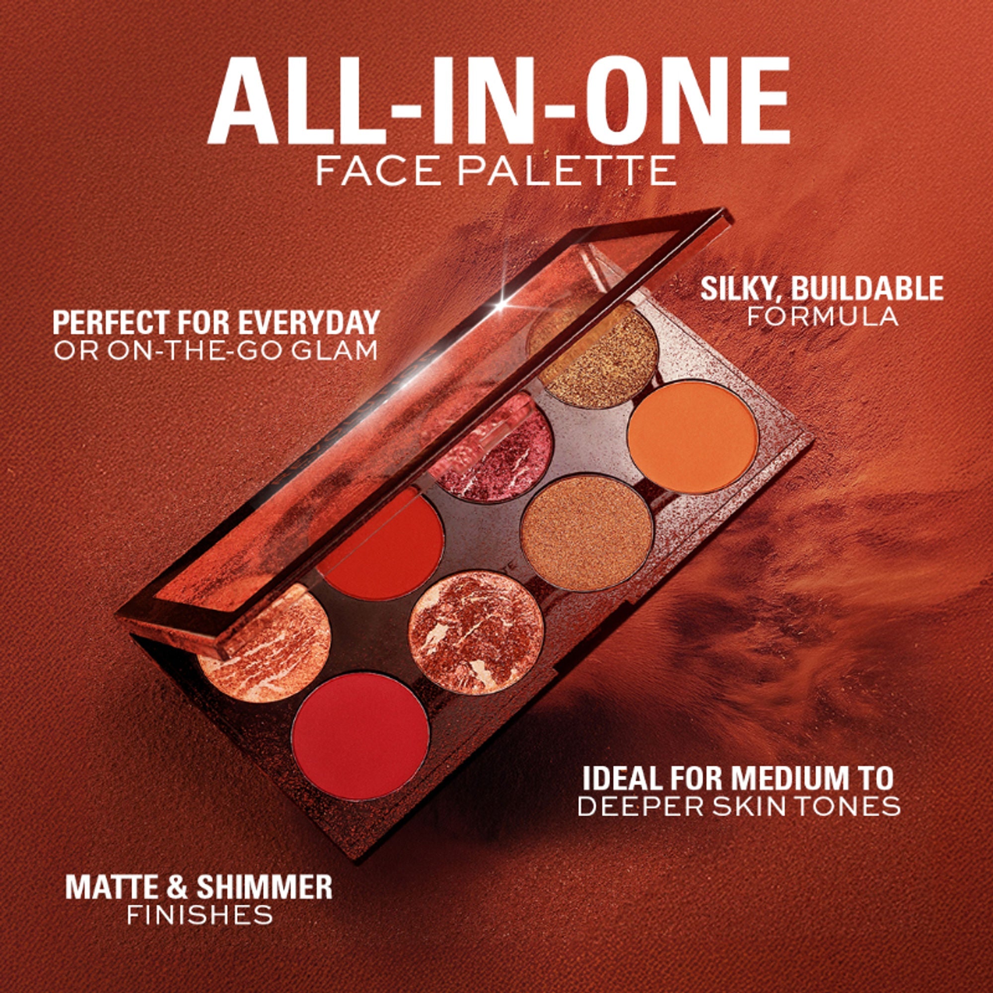 Makeup Revolution Ultra Blush Palette Golden Soul - Distacart