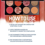 Makeup Revolution Ultra Blush Palette Golden Soul - Distacart