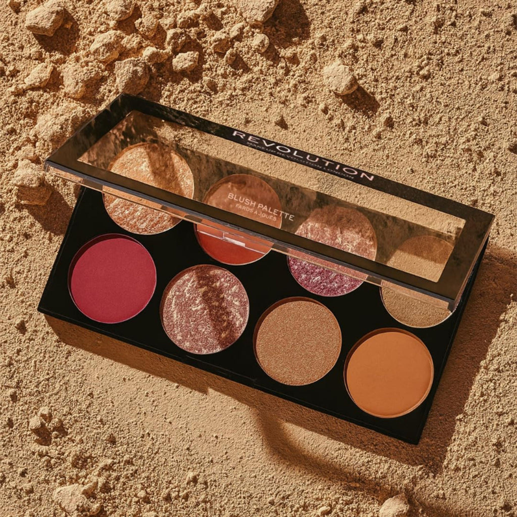 Makeup Revolution Ultra Blush Palette Golden Soul - Distacart
