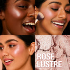 Makeup Revolution Beam Bright Highlighter - Rose Lustre - Distacart