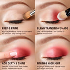 Makeup Revolution Forever Flawless Palette - Cherry Rebel Red