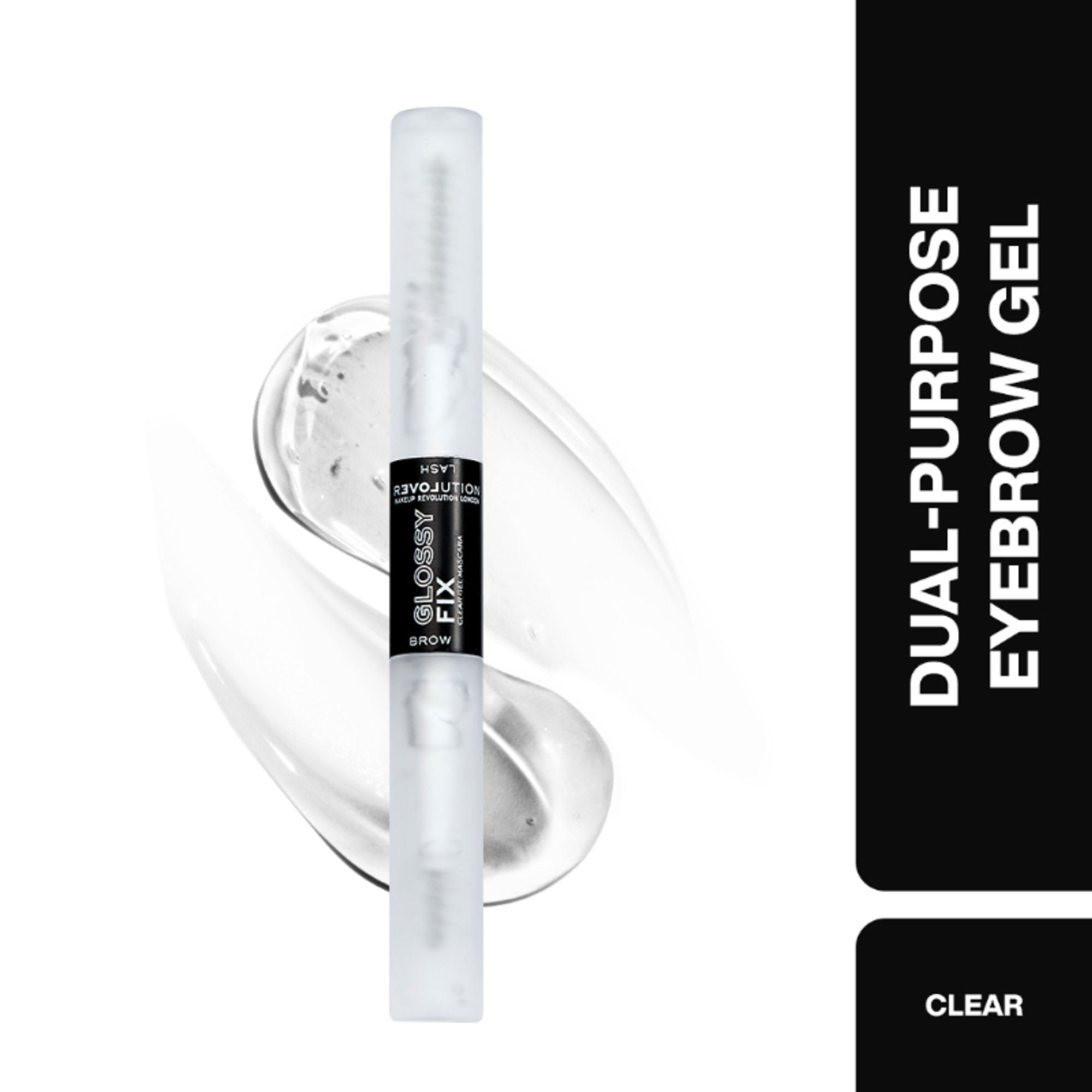 Makeup Revolution Relove Glossy Fix Clear Brow Gel Mascara