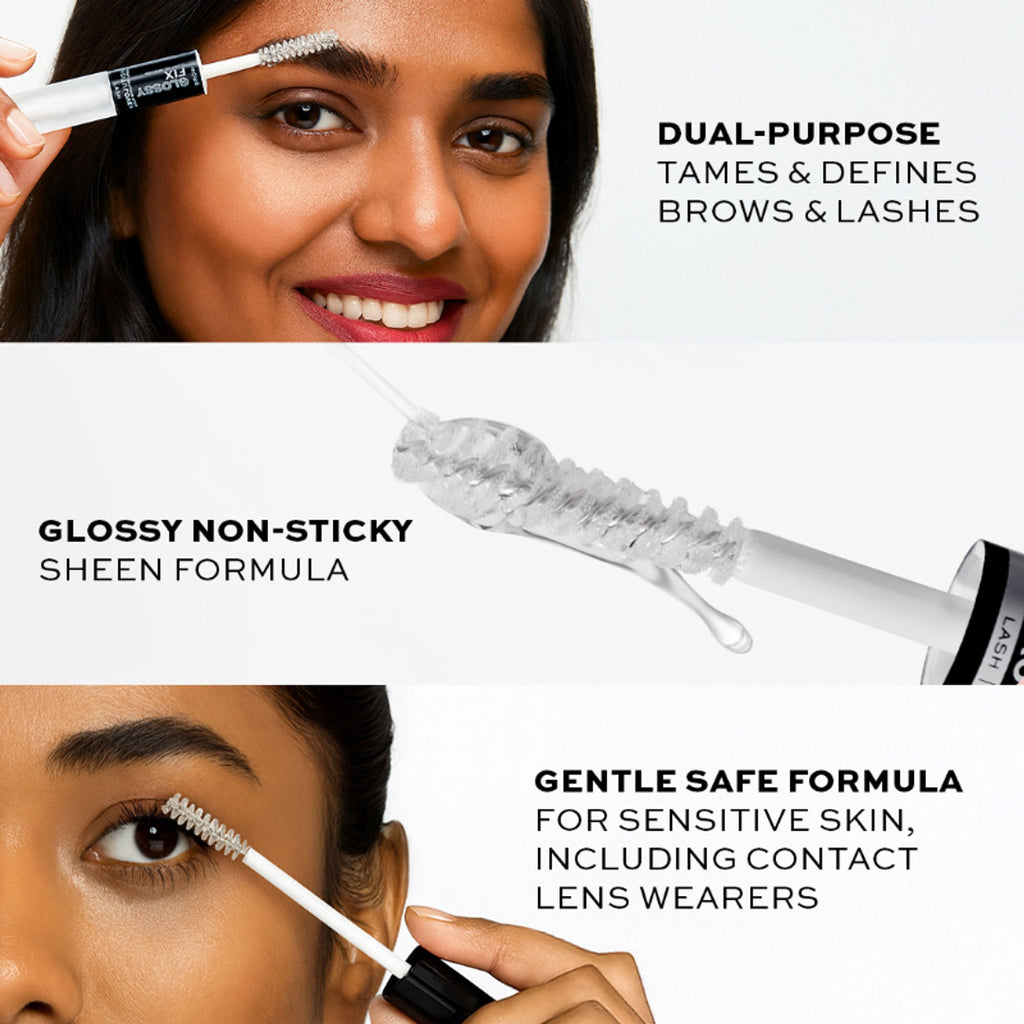 Makeup Revolution Relove Glossy Fix Clear Brow Gel Mascara - Distacart