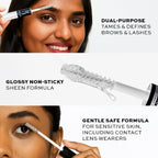Makeup Revolution Relove Glossy Fix Clear Brow Gel Mascara - Distacart