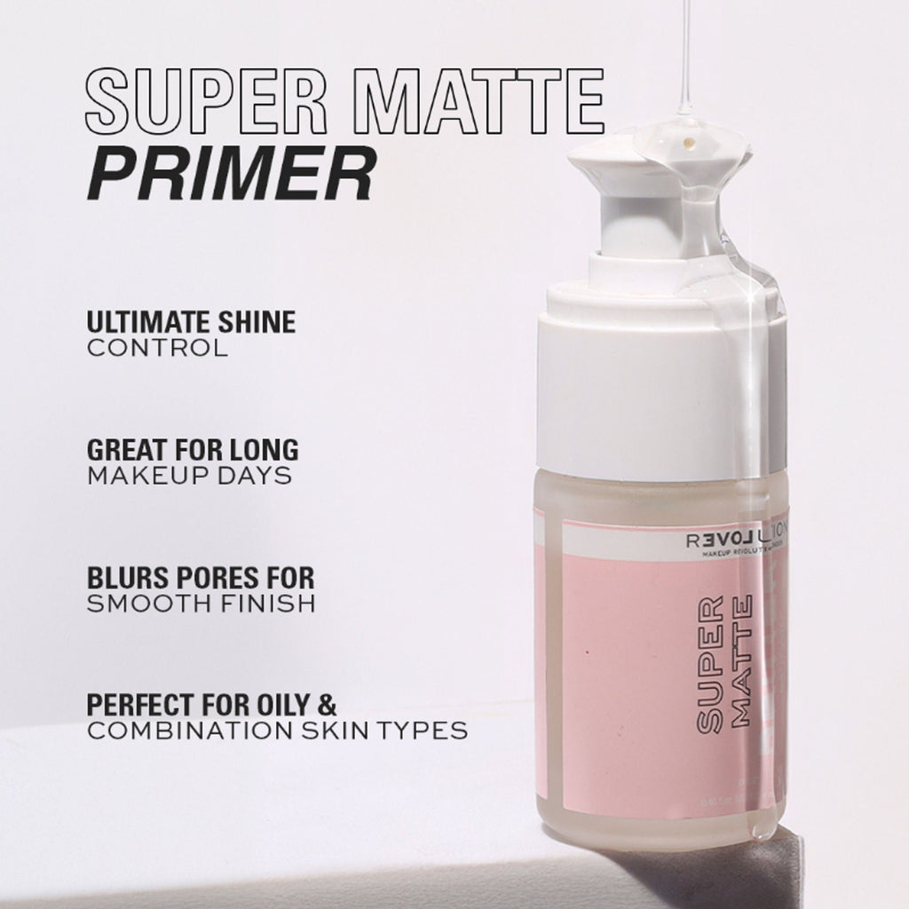 Makeup Revolution Relove Super Matte Primer - Distacart