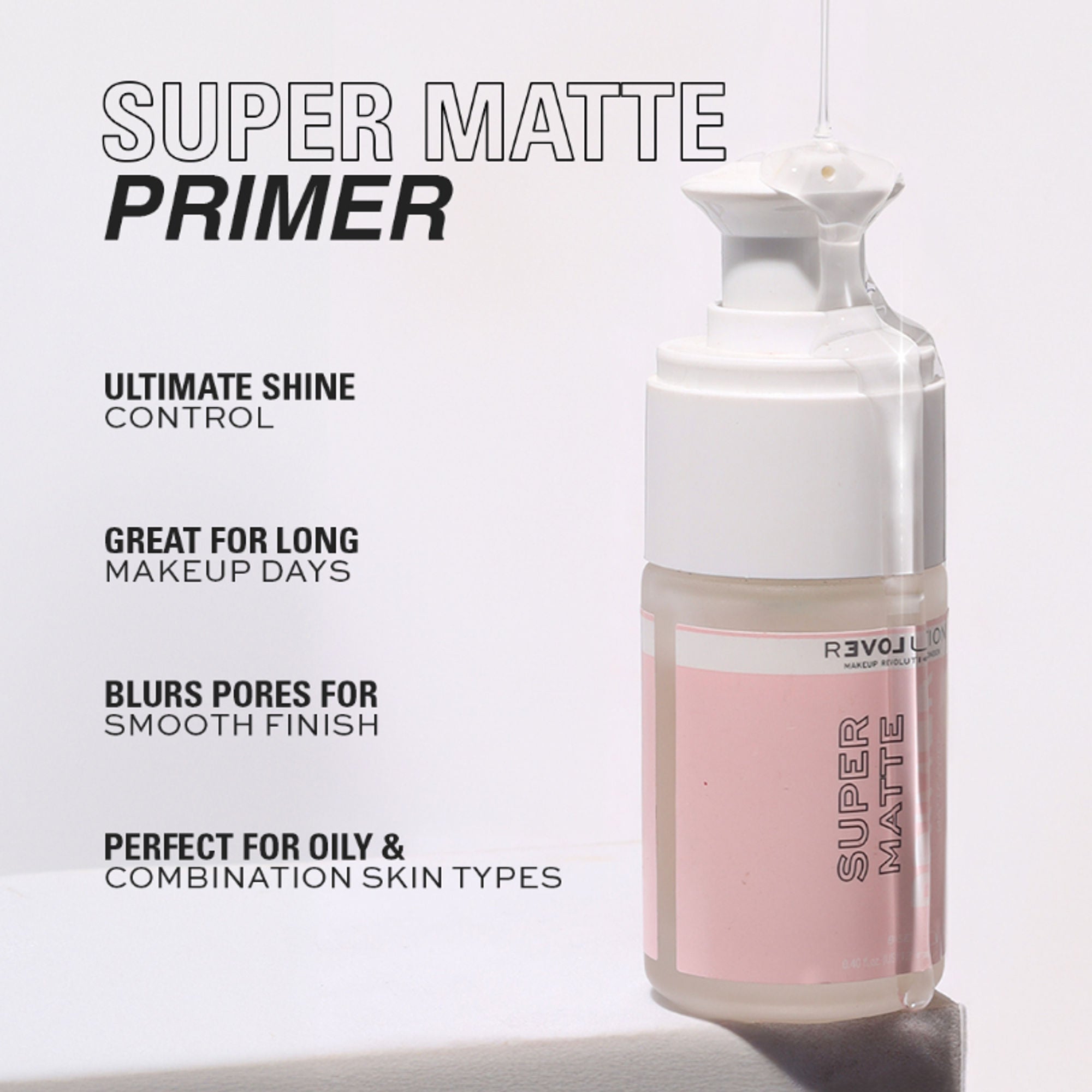Makeup Revolution Relove Super Matte Primer - Distacart