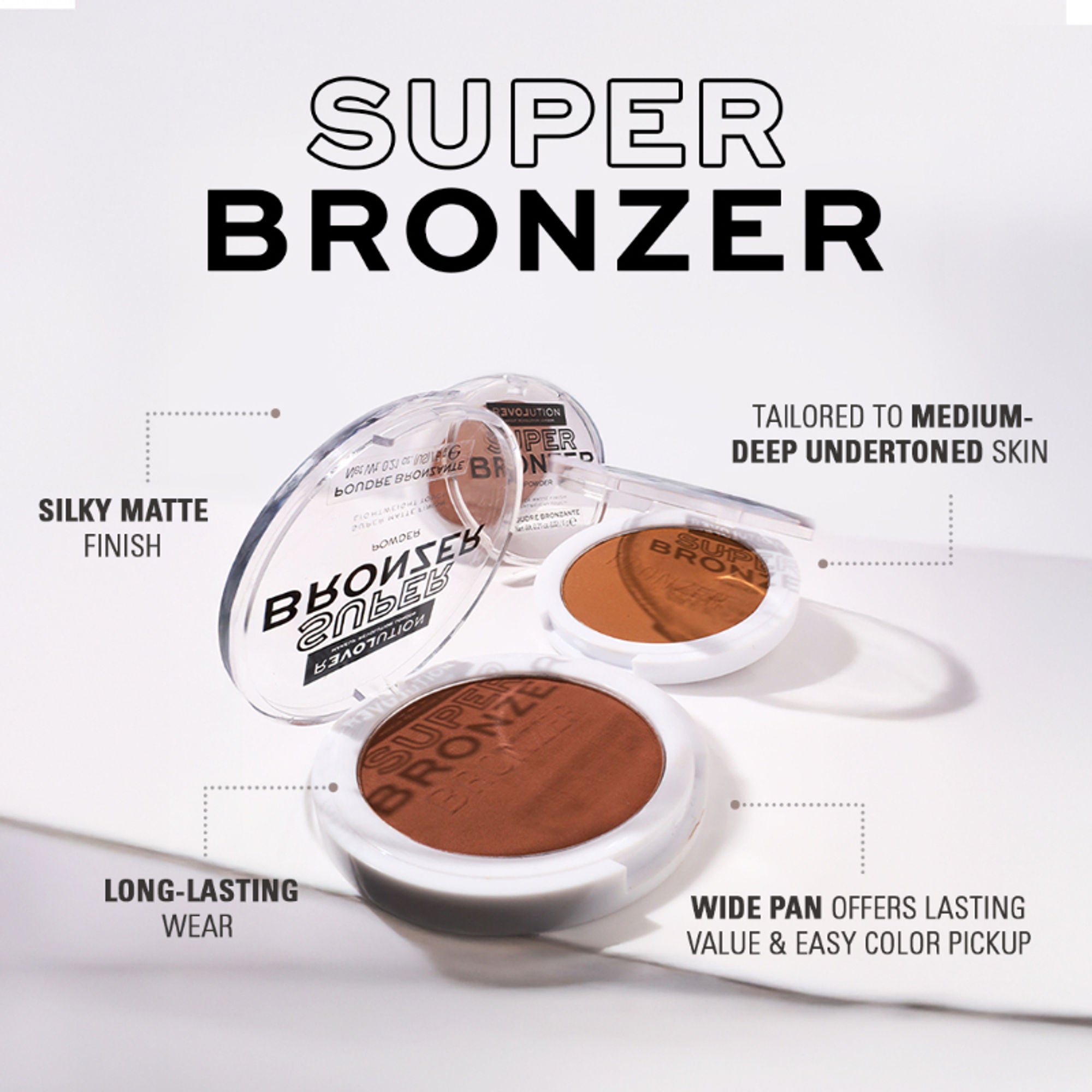 Revolution Relove Super Bronzer - Gobi - Distacart