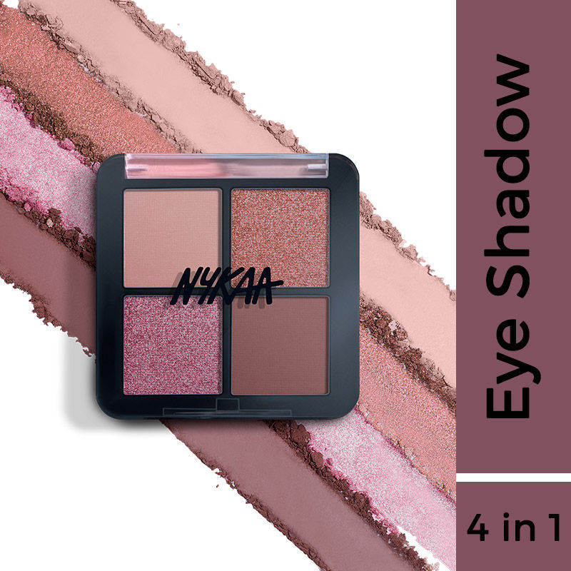 Nykaa Cosmetics Eyes On Me! 4 In 1 Quad Eyeshadow Palette