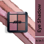 Nykaa Cosmetics Eyes On Me! 4 In 1 Quad Eyeshadow Palette
