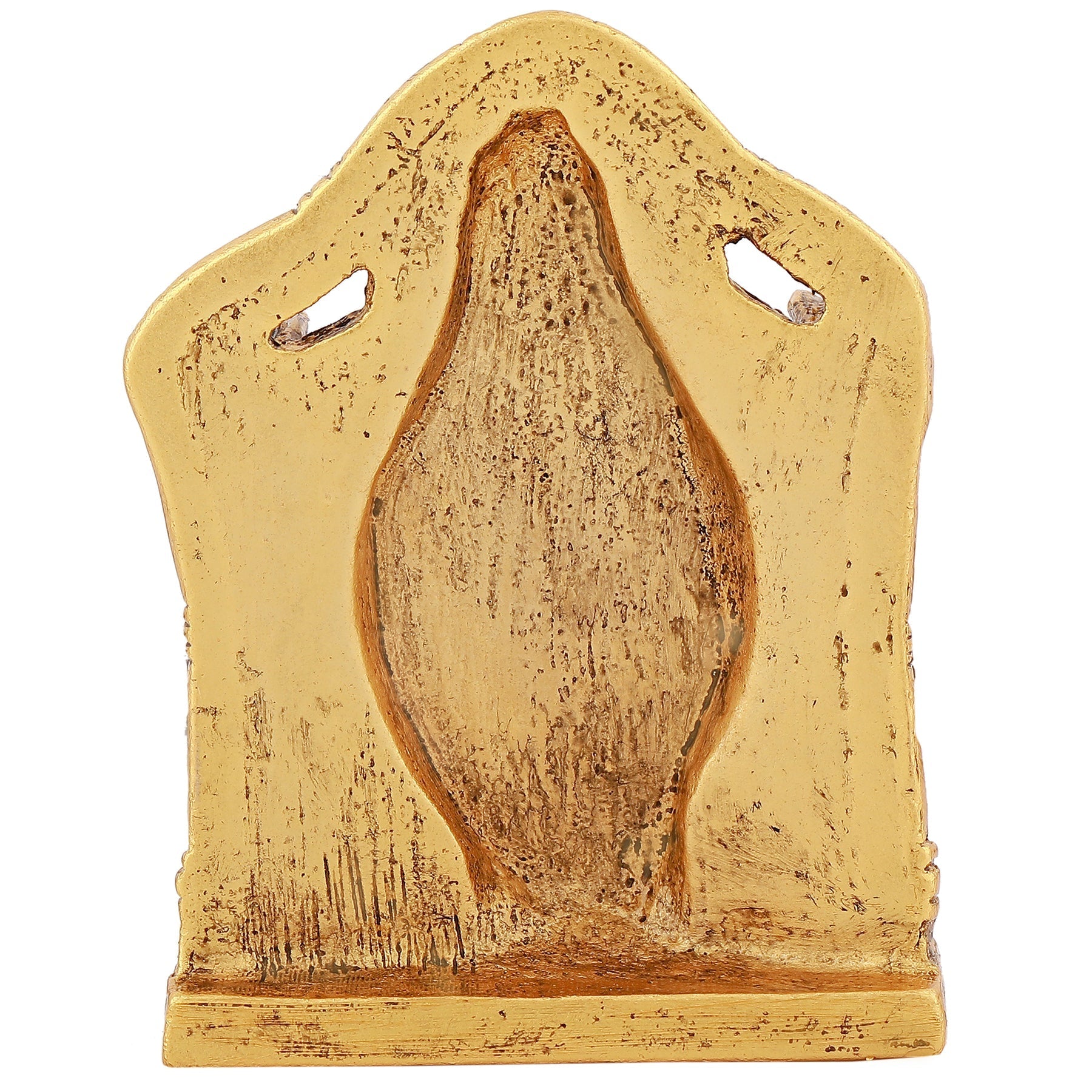 Estele Gold-Polished Lord Tirupati Balaji Idol Showpiece for Pooja Mandir/ Home Decorative