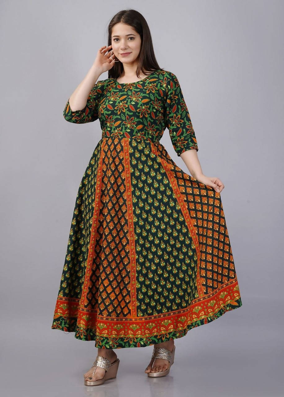 Vamika Multicolor Cotton Printed Party/Casual Wear Kurti (GAM20K)