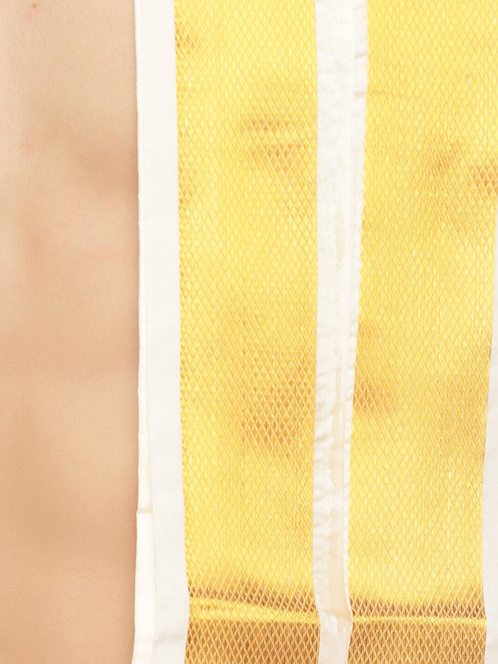 Sethukrishna Cream-Coloured Solid Dhoti For Men - Distacart