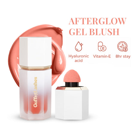 CUFFS N LASHES After Glow Liquid Blush - 01 Peaches