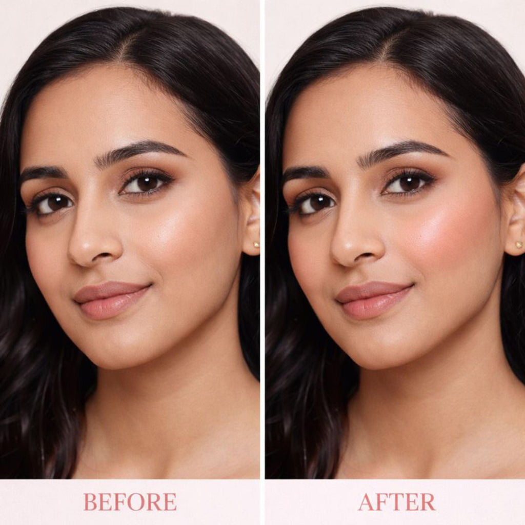 CUFFS N LASHES After Glow Liquid Blush - 01 Peaches - Distacart