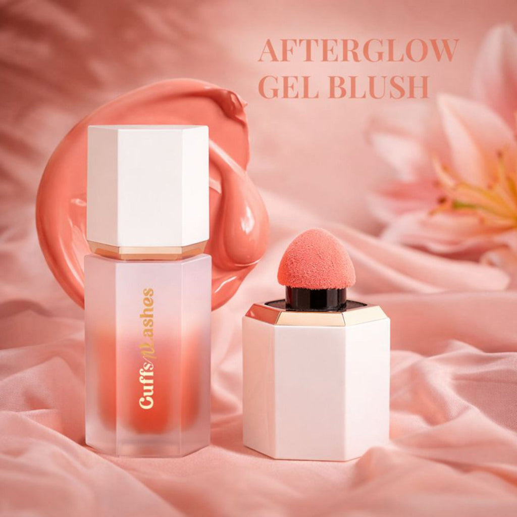 CUFFS N LASHES After Glow Liquid Blush - 01 Peaches - Distacart