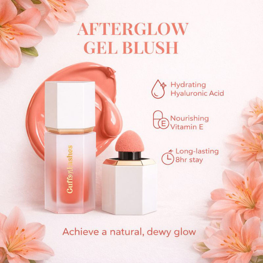 CUFFS N LASHES After Glow Liquid Blush - 01 Peaches - Distacart