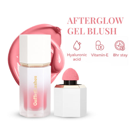 CUFFS N LASHES After Glow Liquid Blush - 02 Blushing Pink