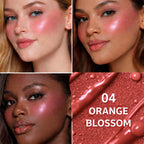 CUFFS N LASHES After Glow Liquid Blush - 04 Orange Blossom - Distacart