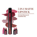 CUFFS N LASHES Penta 5 In 1 Matte Lipstick - 01 Nude