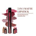 CUFFS N LASHES Penta 5 In 1 Matte Lipstick - 02 Nude