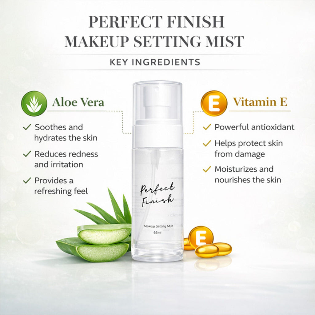 CUFFS N LASHES Perfect Finish Makeup Setting Spray - Distacart