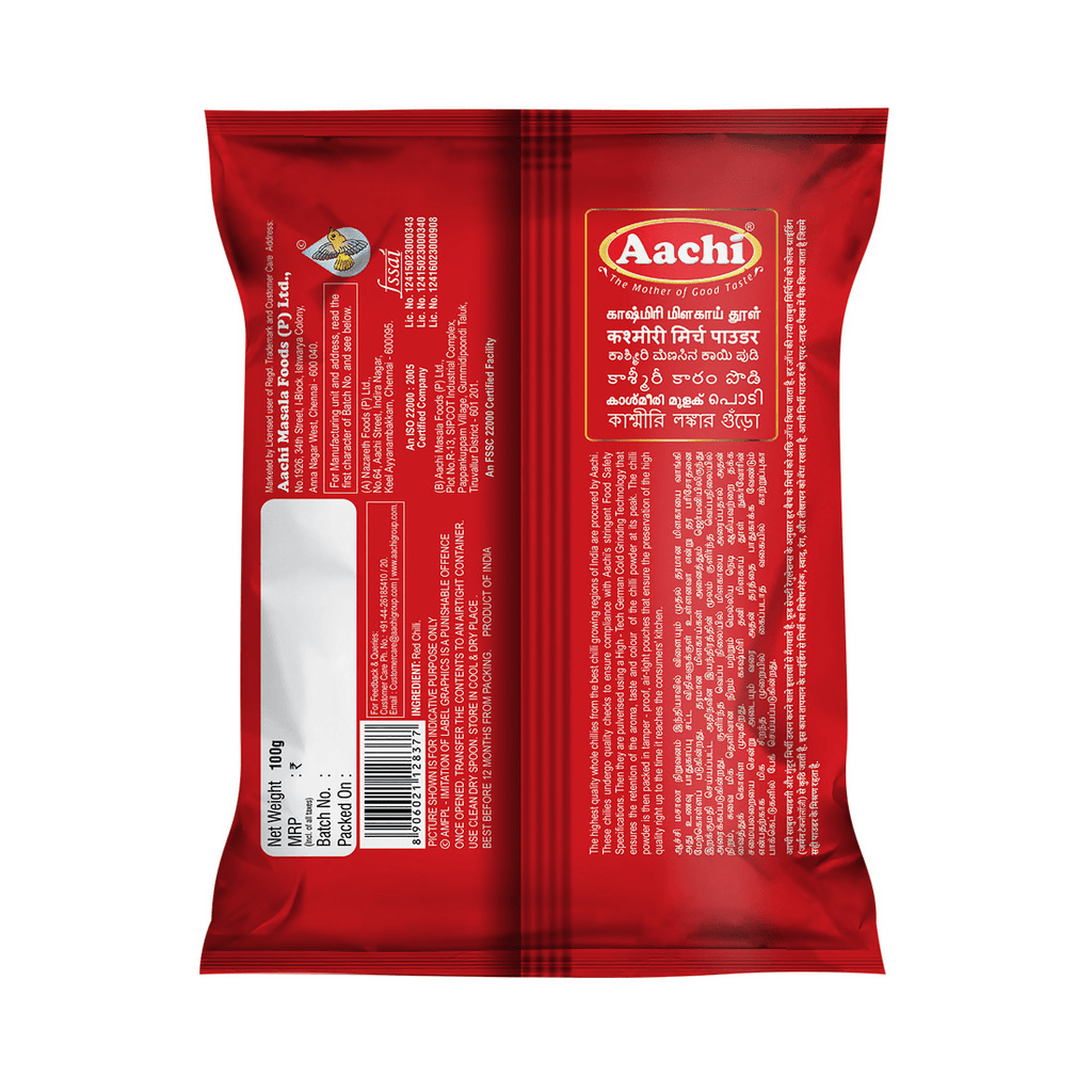 Aachi Kashmiri Chilli Powder - Distacart