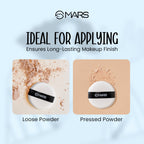 MARS Cosmetics Puffect Powder Puff with Strap - Pack of 2 - Distacart