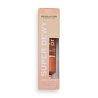Makeup Revolution Superdewy Liquid Highlighter - Bronze Truffle - Distacart
