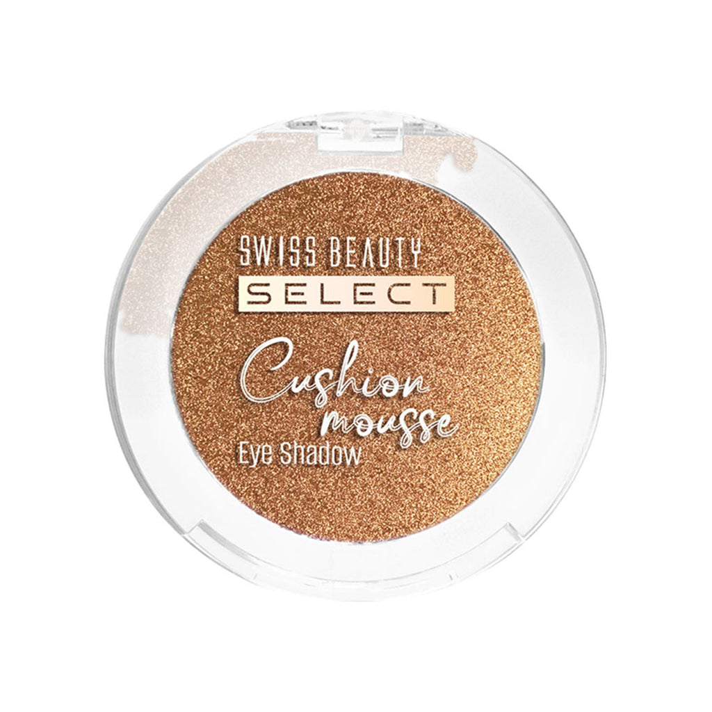 Swiss Beauty Select Cushion Mousse Eyeshadow - 5 Illuminating Gold - Distacart