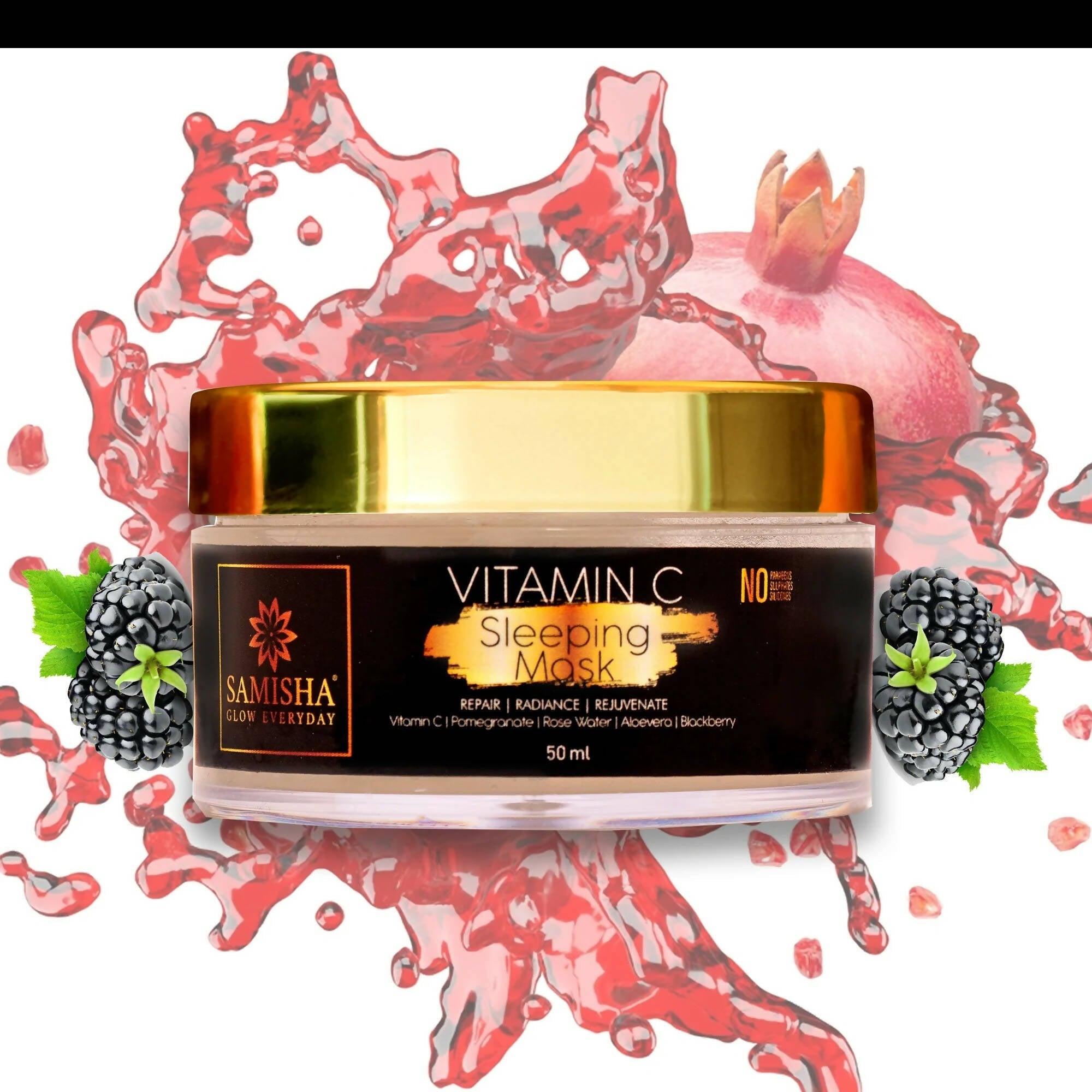 Samisha Organic Vitamin C Sleeping Mask