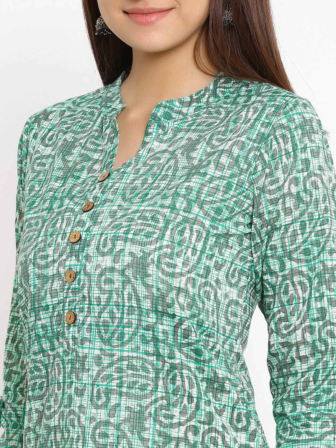 HERE&NOW Paisley Printed Straight Kurta