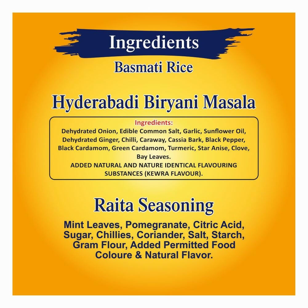 Mama's love Biryani Kit Hyderabadi - Authentic Recipe - Distacart