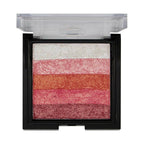 Fashion Colour Shimmer Brick & Blusher 2 in 1 Glow Bronzer Powder-Shade 01 (Medium To Fair)