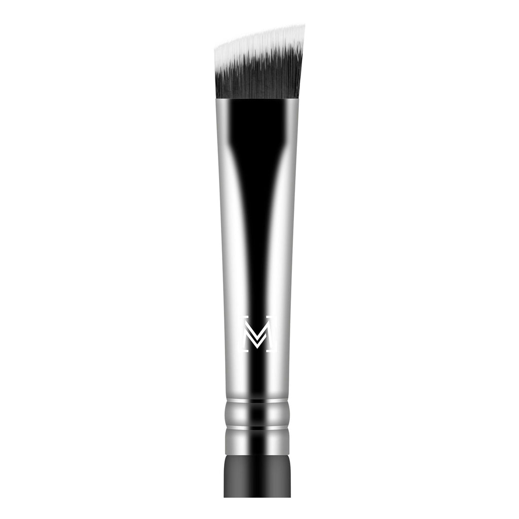 Miss Claire M16 - Angled Brow Brush - Chrome
