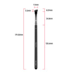 Miss Claire M16 - Angled Brow Brush - Chrome