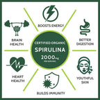 Carbamide Forte Organic Spirulina Tablets - Distacart