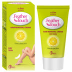 VI-JOHN Feather Touch Lime & Aloevera Hair Removal Cream for Women for Dry Skin, Suitable for Legs, Underarms, Bikini Line, Arms - Distacart
