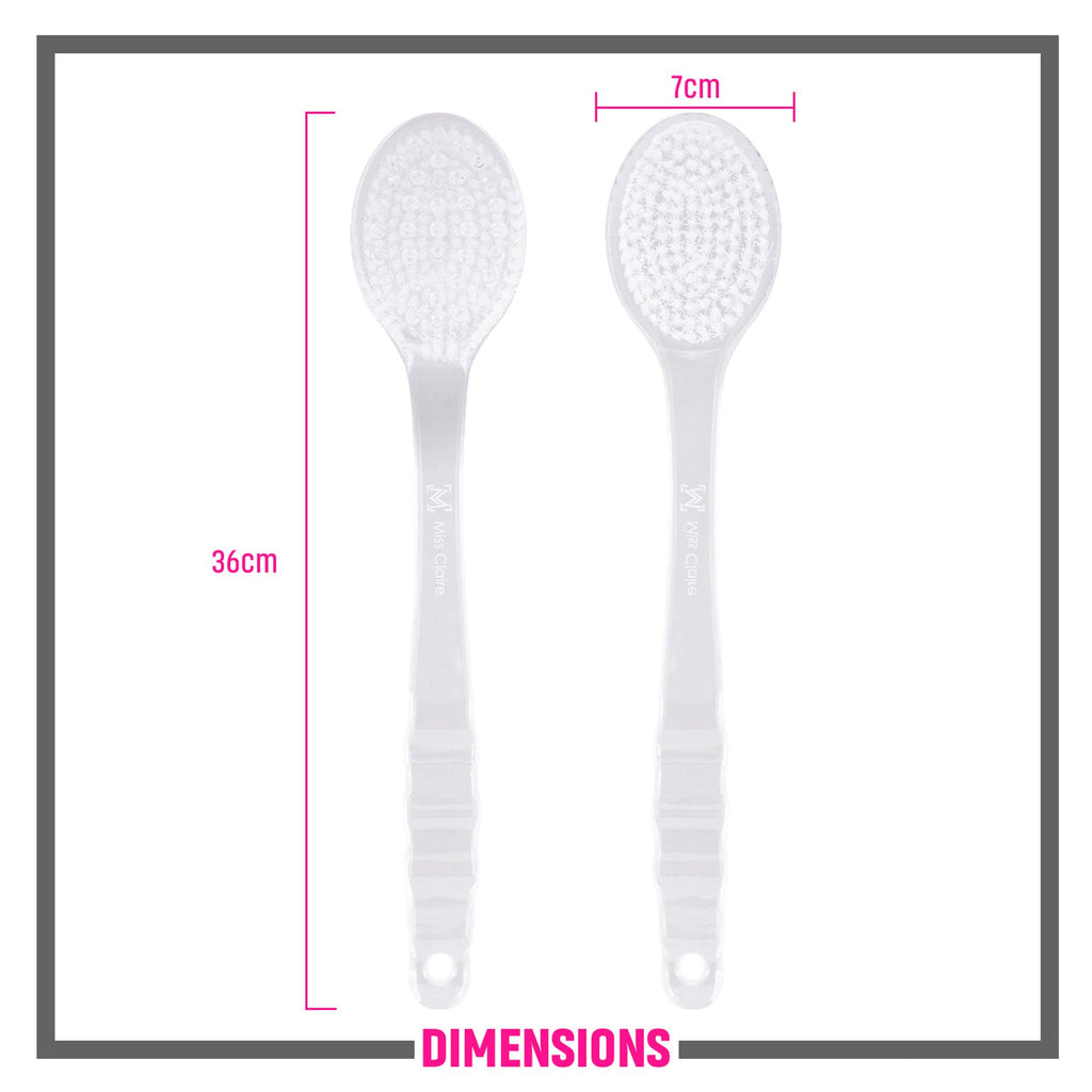 Miss Claire Lx025 Bath Brush - White - Distacart