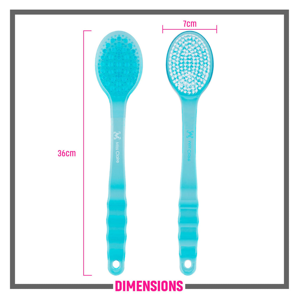 Miss Claire Lx025 Bath Brush - Blue - Distacart
