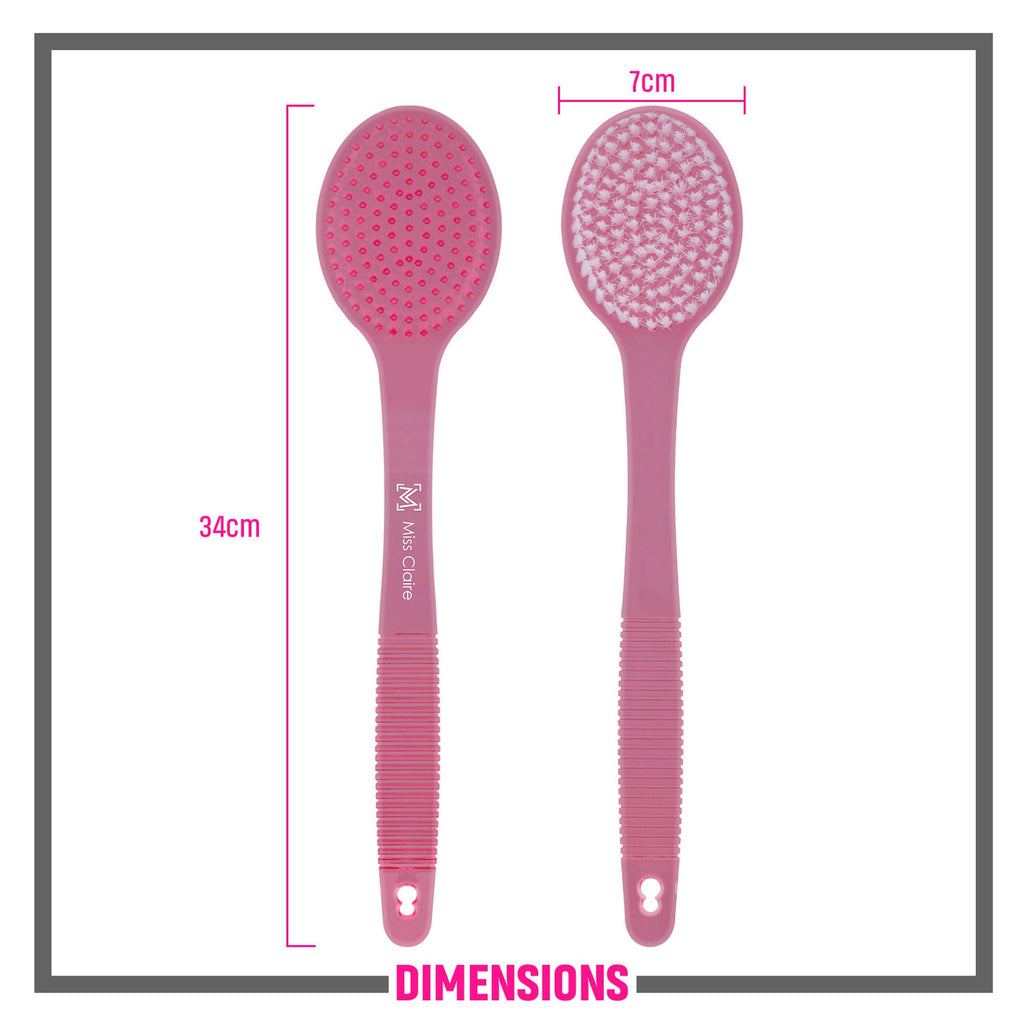 Miss Claire Lx008 Bath Brush - Pink - Distacart