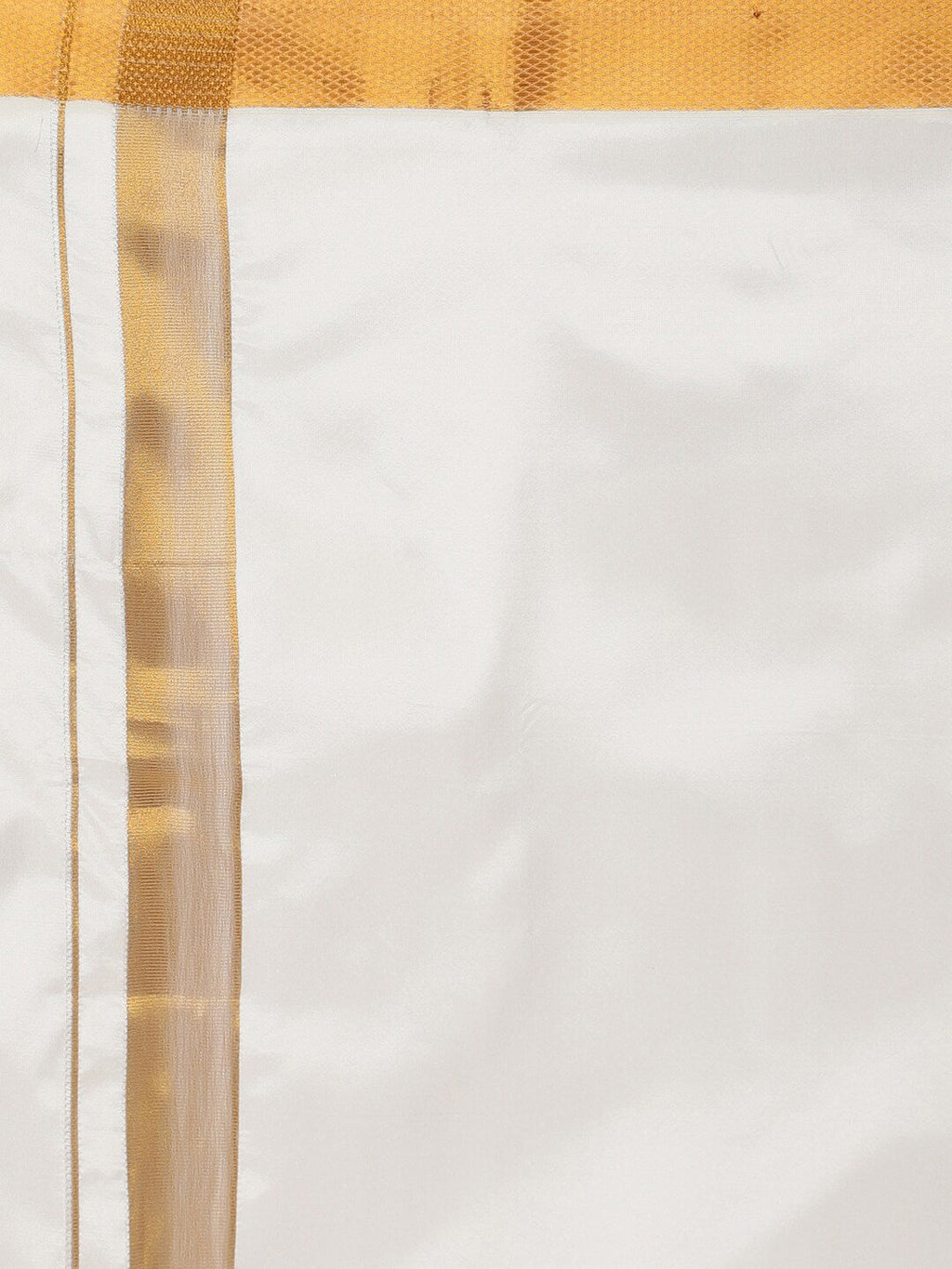 Sethukrishna Cream-Coloured Solid Dhoti - Distacart