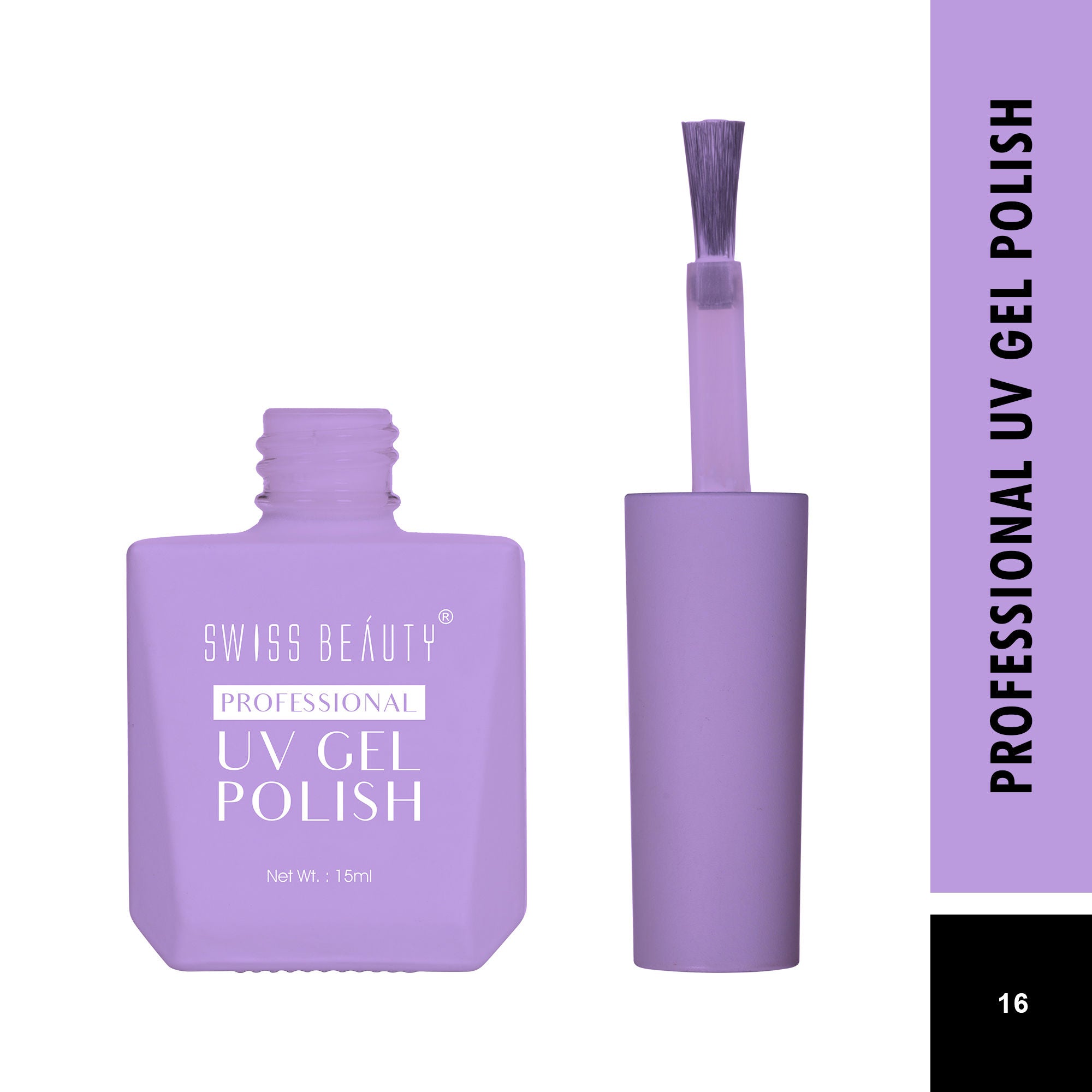 Swiss Beauty Professional UV Gel Nail Polish - Shade-16 - Distacart