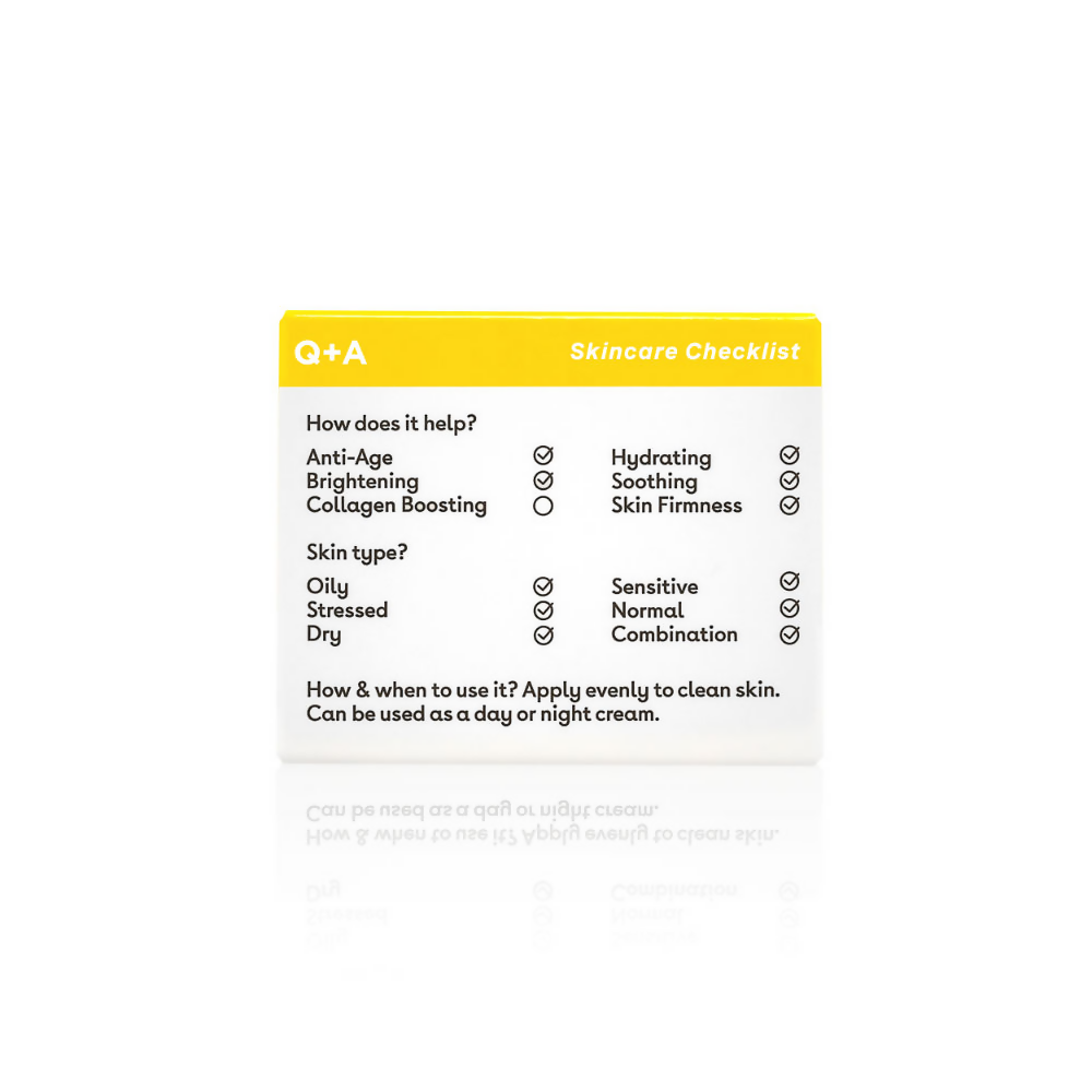 Q+A Ceramide Barrier Defence Face Cream - Distacart